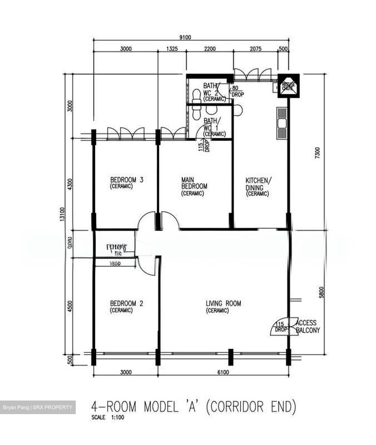 Blk 634 Yishun Street 61 (Yishun), HDB 4 Rooms #540695691